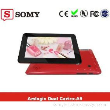 7 inch a9 cortex wifi tablet Amlogic AML8726-MXL Dual Cortex-A9